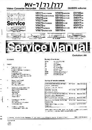 Service manual Teac MV-777 ― Manual-Shop.ru