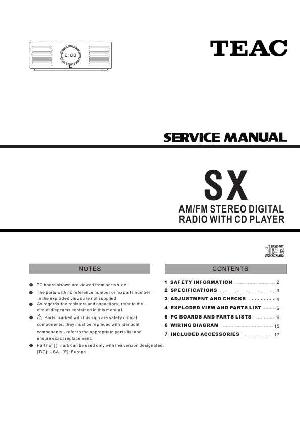 Сервисная инструкция Teac SX ― Manual-Shop.ru