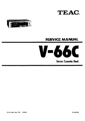 Service manual Teac V-66C  ― Manual-Shop.ru