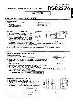 Service manual Technics RS-D225W