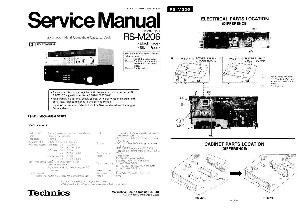 Сервисная инструкция Technics RS-M206 ― Manual-Shop.ru