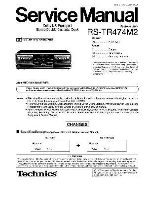 Сервисная инструкция Technics RS-TR474M2 ― Manual-Shop.ru