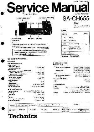 Service manual Technics SA-CH655 ― Manual-Shop.ru