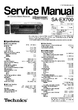 Service manual Technics SA-EX700GC, GN ― Manual-Shop.ru