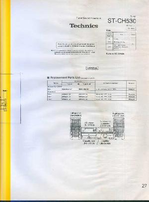 Service manual Technics SC-CH530, SCH ― Manual-Shop.ru