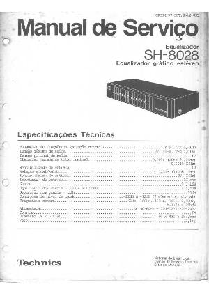 Сервисная инструкция Technics SH-8028 ― Manual-Shop.ru
