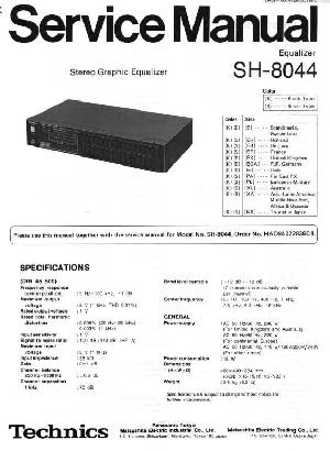 Сервисная инструкция TECHNICS SH-8044 ― Manual-Shop.ru