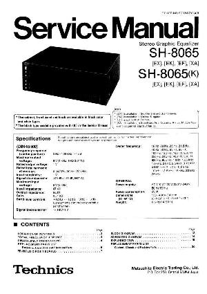 Сервисная инструкция Technics SH-8065 ― Manual-Shop.ru