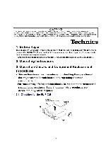 Service manual Technics SH-DV290EG