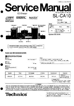 Сервисная инструкция Technics SL-CA10 ― Manual-Shop.ru