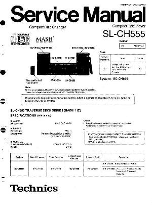 Сервисная инструкция Technics SL-CH555 ― Manual-Shop.ru