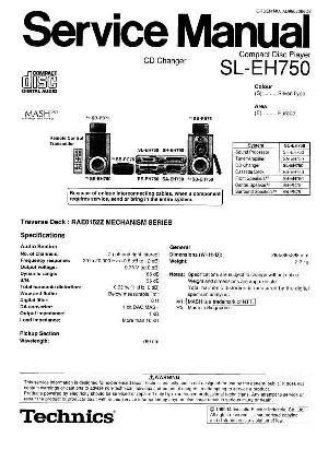 Service manual Technics SL-EH750 ― Manual-Shop.ru