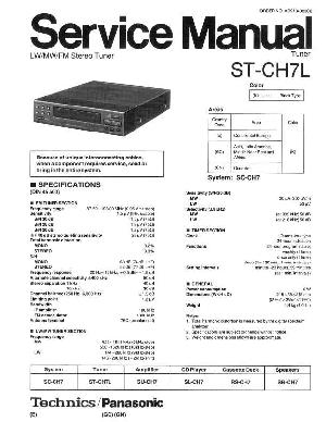 Сервисная инструкция Technics ST-CH7L ― Manual-Shop.ru