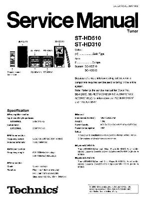 Сервисная инструкция Technics ST-HD310, ST-HD510 ― Manual-Shop.ru