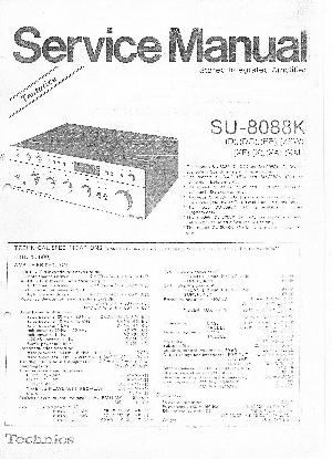 Сервисная инструкция Technics SU-8088K ― Manual-Shop.ru