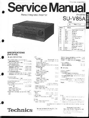 Сервисная инструкция Technics SU-V85A ― Manual-Shop.ru