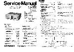 Service manual Technics SU-V8X 