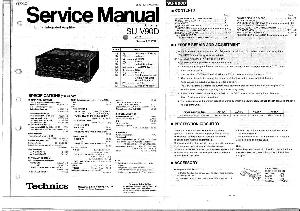 Service manual Technics SU-V90D ― Manual-Shop.ru