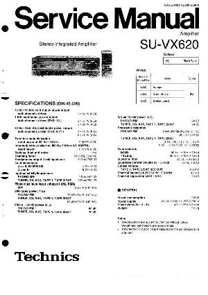 Service manual Technics SU-VX620 ― Manual-Shop.ru