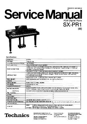 Service manual Technics SX-PR1 ― Manual-Shop.ru