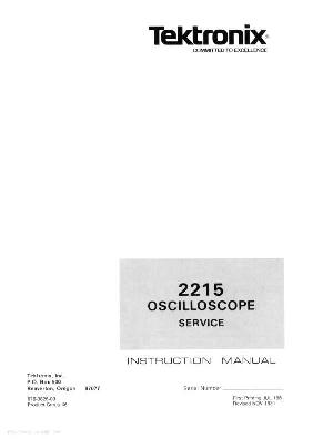 Service manual Tektronix 2215 Oscilloscope ― Manual-Shop.ru