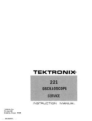 Сервисная инструкция Tektronix 221 Oscilloscope ― Manual-Shop.ru