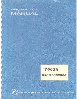 Service manual Tektronix 7403N ― Manual-Shop.ru