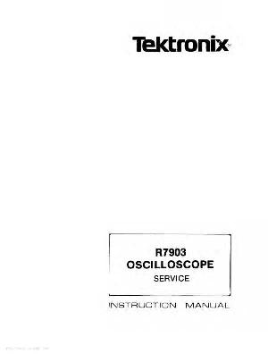 Сервисная инструкция Tektronix 7903 ― Manual-Shop.ru
