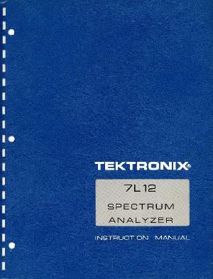 Service manual Tektronix 7L12 ― Manual-Shop.ru