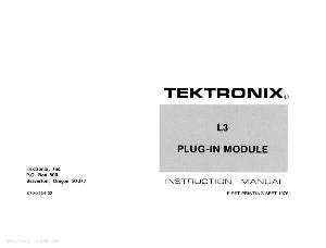 Сервисная инструкция Tektronix L3 ― Manual-Shop.ru