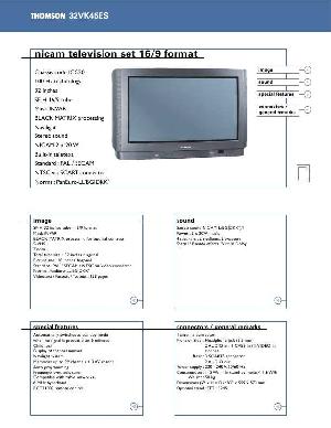 Service manual Thomson 32VK45ES, ICC20 ― Manual-Shop.ru