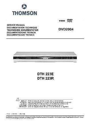 Service manual Thomson DTH-223E ― Manual-Shop.ru