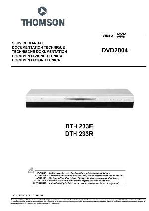 Service manual Thomson DTH-233E, DTH233R ― Manual-Shop.ru