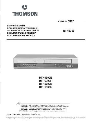 Сервисная инструкция Thomson DTH-6300 ― Manual-Shop.ru