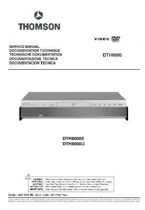 Сервисная инструкция Thomson DTH-8000E-U ― Manual-Shop.ru