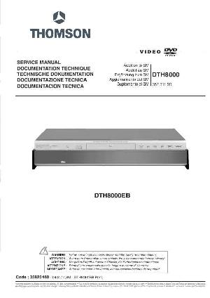 Сервисная инструкция Thomson DTH-8000EB ― Manual-Shop.ru