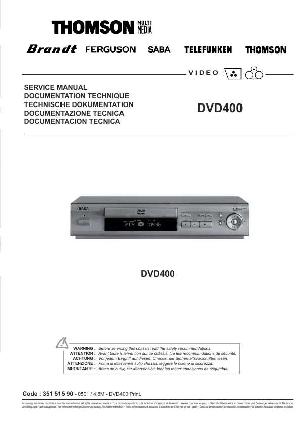 Сервисная инструкция Thomson DVD-400 ― Manual-Shop.ru