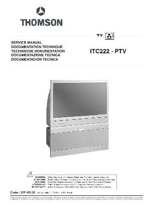 Service manual Thomson ITC222-PTV ― Manual-Shop.ru