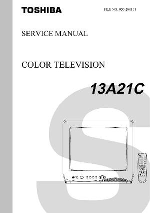 Service manual Toshiba 13A21C ― Manual-Shop.ru