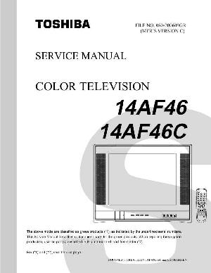 Сервисная инструкция Toshiba 14AF46 ― Manual-Shop.ru