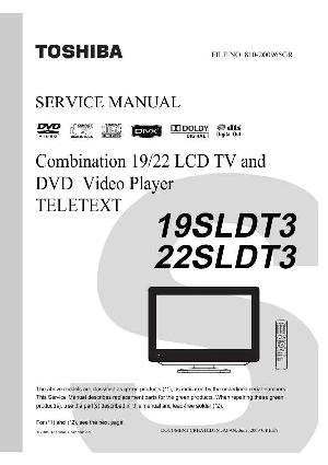 Сервисная инструкция Toshiba 19SLDT3, 22SLDT3 ― Manual-Shop.ru