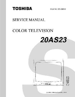 Сервисная инструкция Toshiba 20AS23 ― Manual-Shop.ru