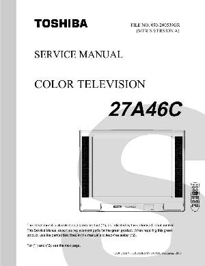 Сервисная инструкция Toshiba 27A46C ― Manual-Shop.ru