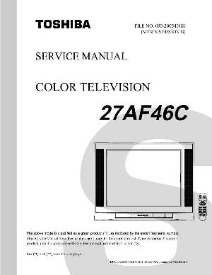 Сервисная инструкция Toshiba 27AF46C ― Manual-Shop.ru