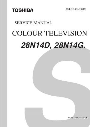 Service manual Toshiba 28N14G  ― Manual-Shop.ru