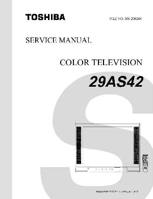 Сервисная инструкция Toshiba 29AS42 ― Manual-Shop.ru