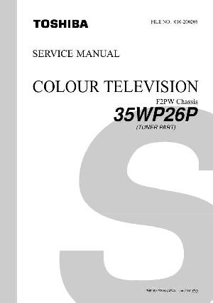 Service manual Toshiba 35WP26P ― Manual-Shop.ru