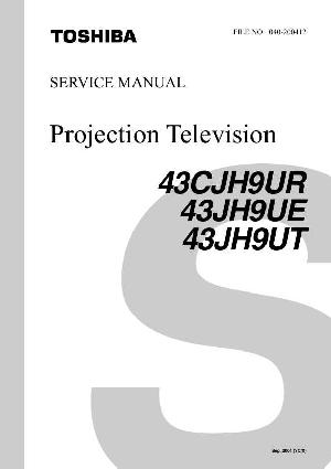 Service manual Toshiba 43CJH9UR, 43JH9UE, 43JH9UT ― Manual-Shop.ru