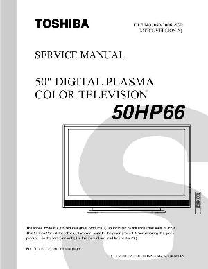 Service manual Toshiba 50HP66 ― Manual-Shop.ru