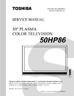 Service manual Toshiba 50HP86 ― Manual-Shop.ru